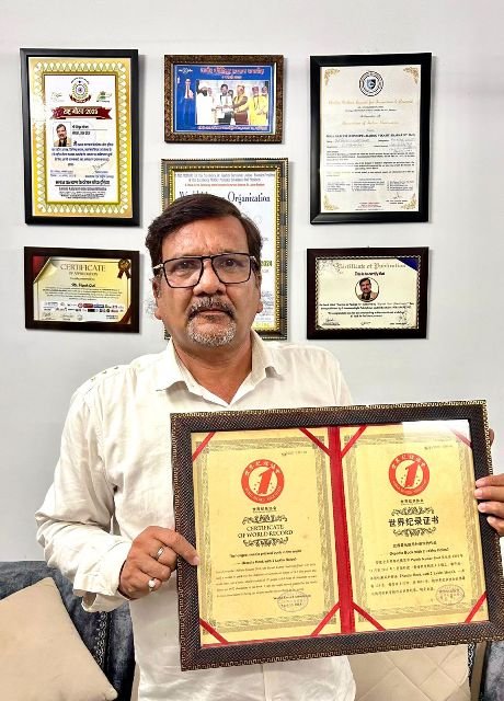Piyush Goel Honor Certificate